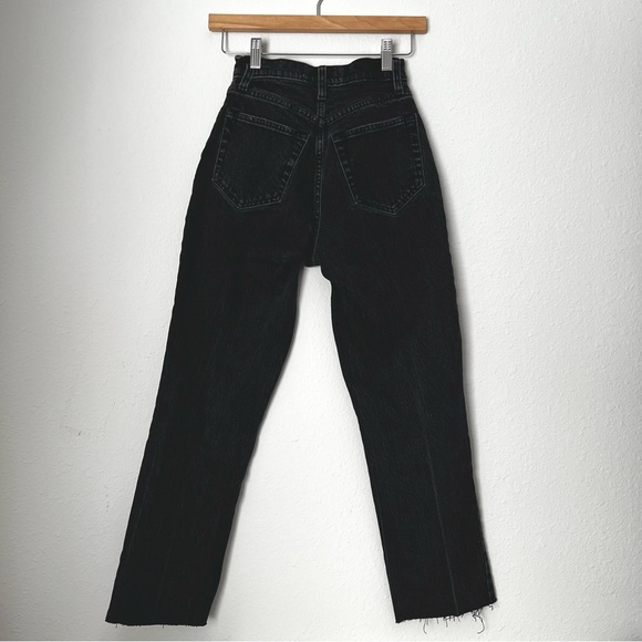 Abercrombie & Fitch The ‘90s Straight Ultra High Rise Jeans Curve Love 24 Short - Picture 2 of 4